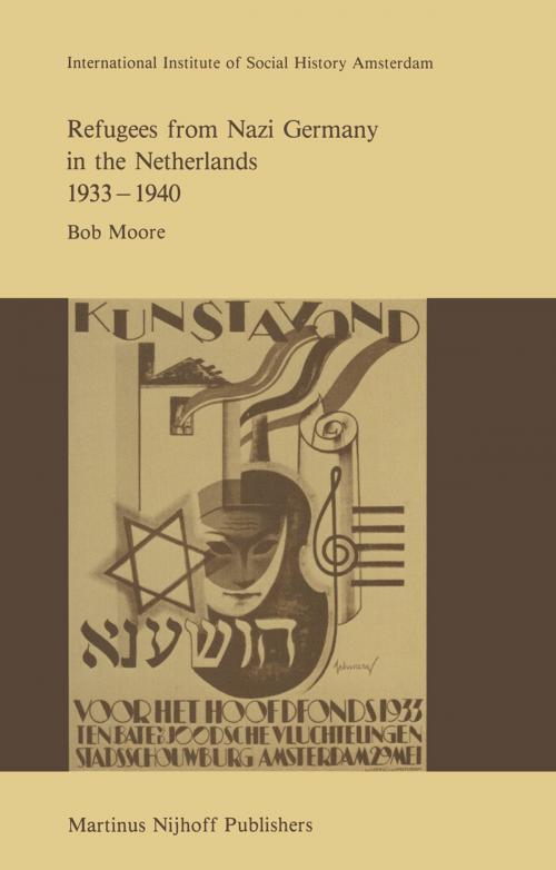 Cover of the book Refugees from Nazi Germany in the Netherlands 1933–1940 by R. Moore, Springer Netherlands