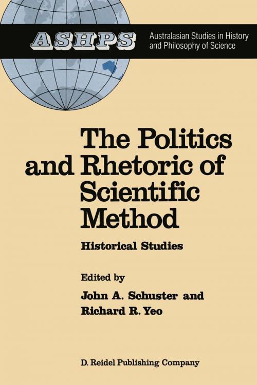 Cover of the book The Politics and Rhetoric of Scientific Method by , Springer Netherlands