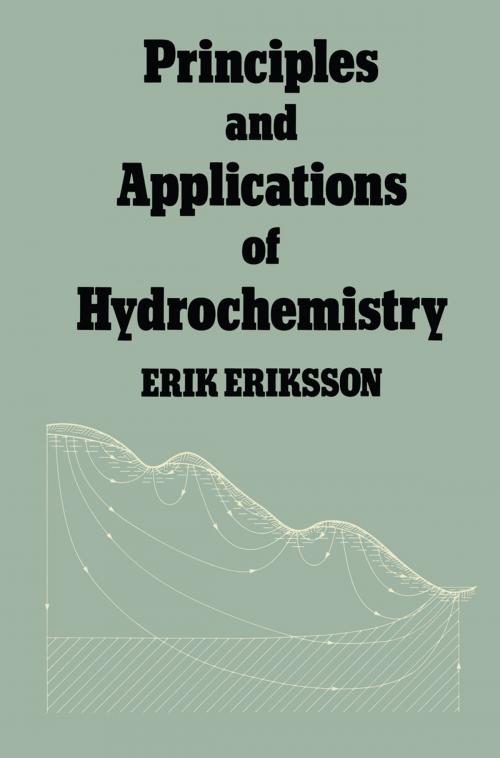 Cover of the book Principles and Applications of Hydrochemistry by Erik Eriksson, Springer Netherlands
