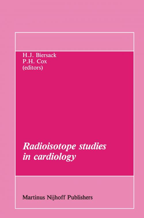 Cover of the book Radioisotope studies in cardiology by , Springer Netherlands