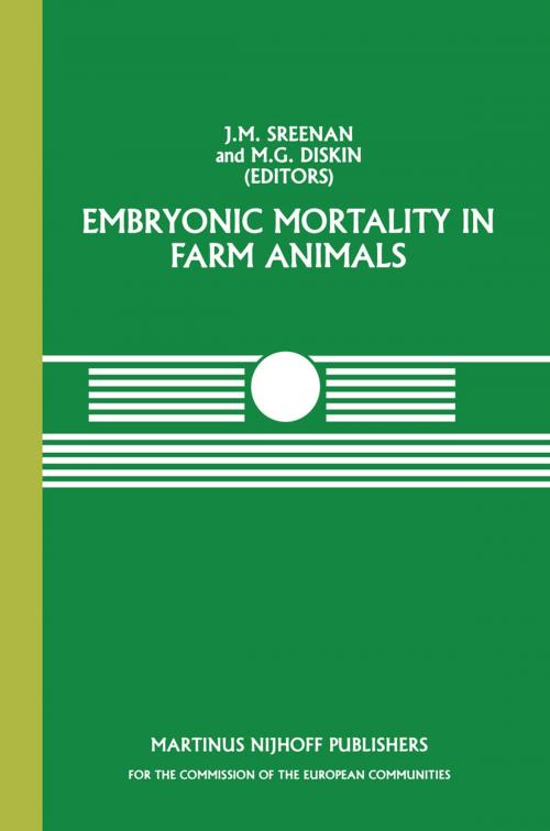 Cover of the book Embryonic Mortality in Farm Animals by , Springer Netherlands