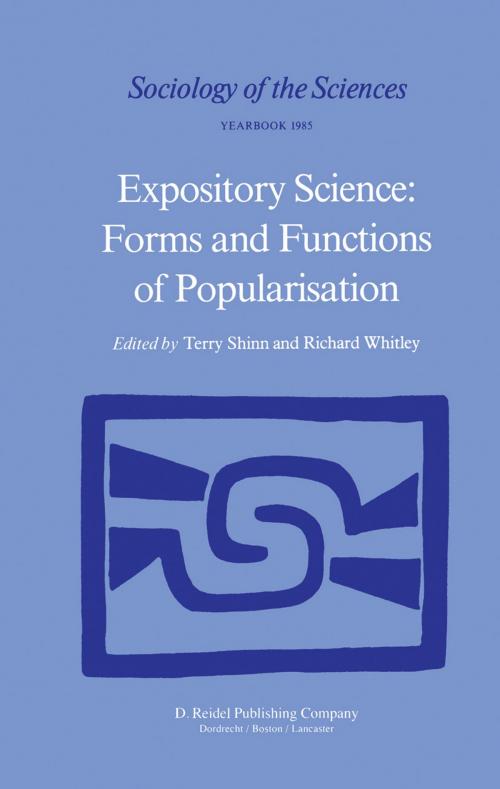 Cover of the book Expository Science: Forms and Functions of Popularisation by , Springer Netherlands