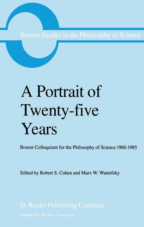 Cover of the book A Portrait of Twenty-five Years by , Springer Netherlands