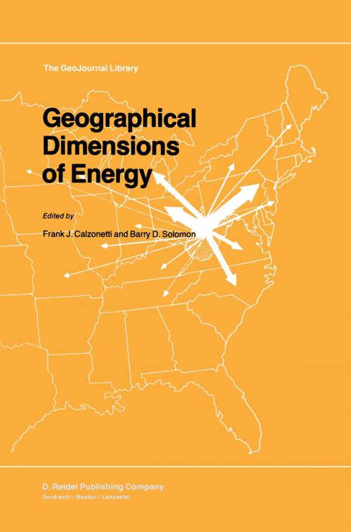 Cover of the book Geographical Dimensions of Energy by , Springer Netherlands