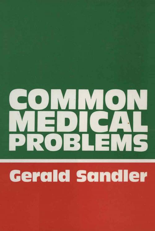 Cover of the book Common Medical Problems by G. Sandler, Springer Netherlands