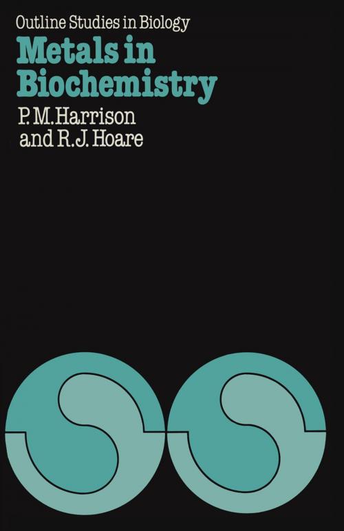Cover of the book Metals in Biochemistry by P. Harrison, Springer Netherlands