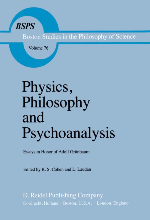 Cover of the book Physics, Philosophy and Psychoanalysis by , Springer Netherlands