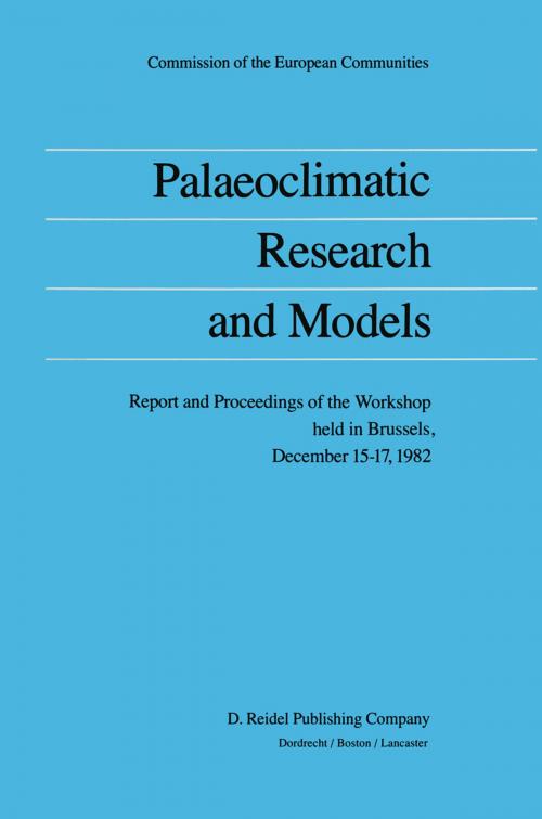 Cover of the book Palaeoclimatic Research and Models by , Springer Netherlands