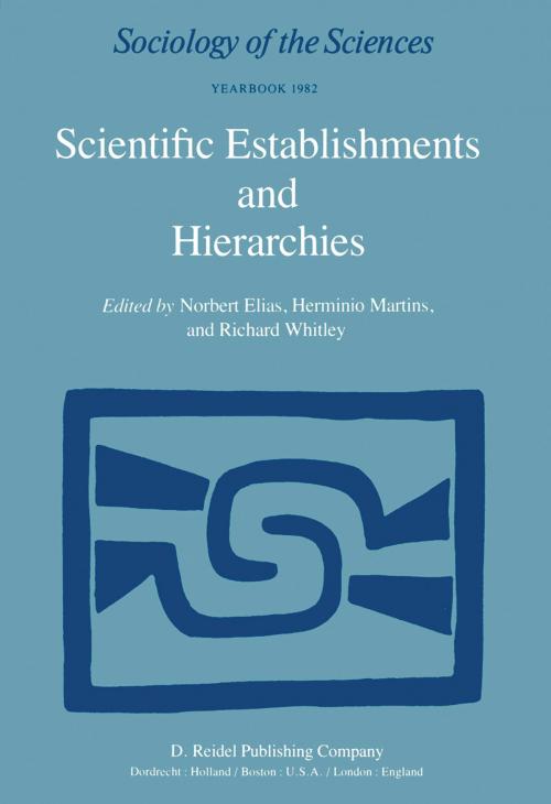 Cover of the book Scientific Establishments and Hierarchies by , Springer Netherlands