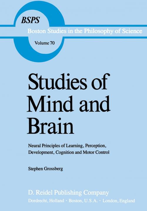 Cover of the book Studies of Mind and Brain by S.T. Grossberg, Springer Netherlands