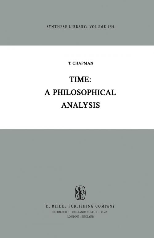 Cover of the book Time: A Philosophical Analysis by , Springer Netherlands