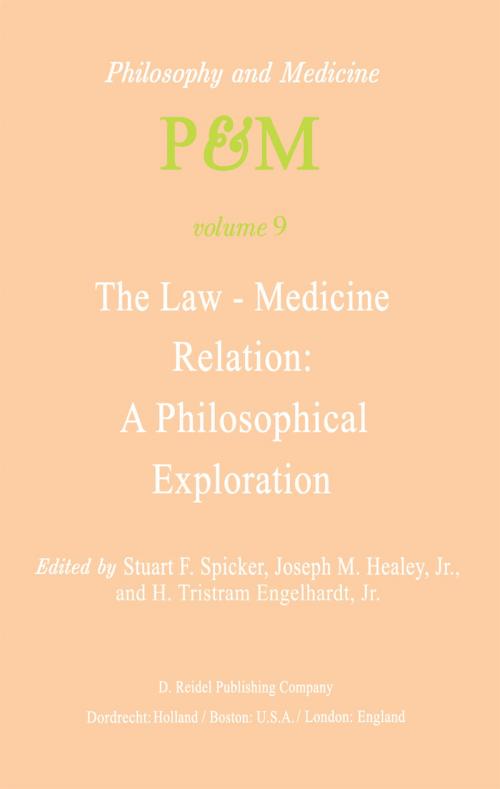 Cover of the book The Law-Medicine Relation: A Philosophical Exploration by , Springer Netherlands