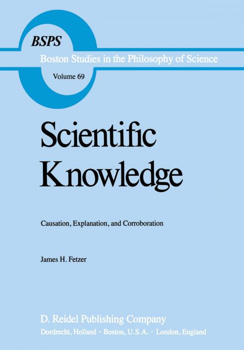 Cover of the book Scientific Knowledge by J.H. Fetzer, Springer Netherlands