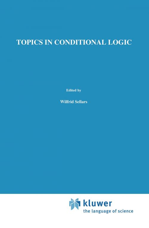 Cover of the book Topics in Conditional Logic by Donald Nute, Springer Netherlands