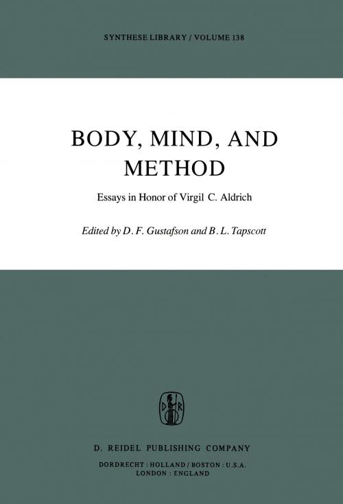 Cover of the book Body, Mind, and Method by , Springer Netherlands