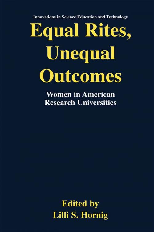 Cover of the book Equal Rites, Unequal Outcomes by , Springer Netherlands