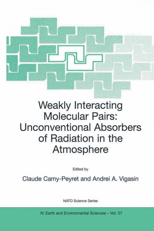 Cover of the book Weakly Interacting Molecular Pairs: Unconventional Absorbers of Radiation in the Atmosphere by , Springer Netherlands