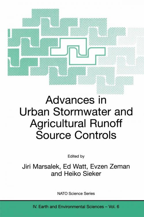 Cover of the book Advances in Urban Stormwater and Agricultural Runoff Source Controls by , Springer Netherlands