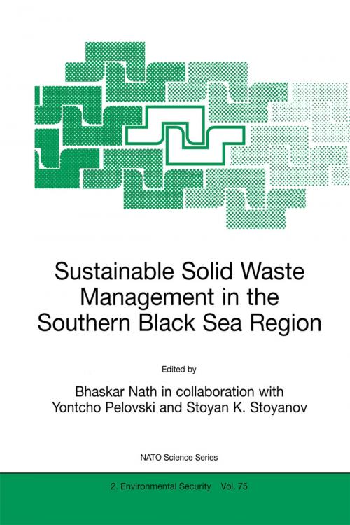 Cover of the book Sustainable Solid Waste Management in the Southern Black Sea Region by Yontcho Pelovski, Stoyan K. Stoyanov, Springer Netherlands