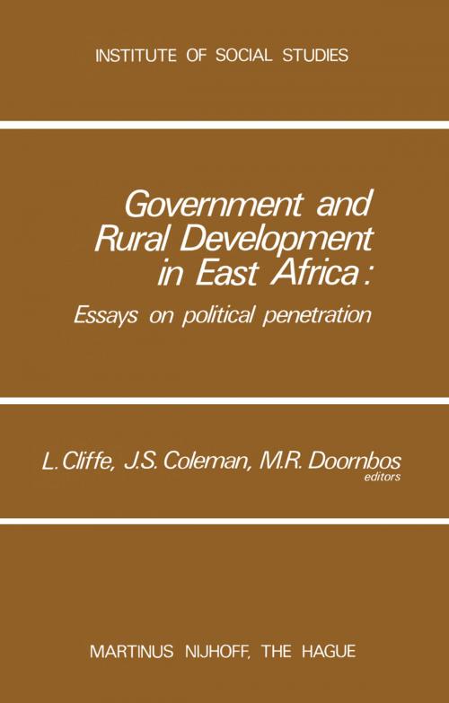 Cover of the book Government and Rural Development in East Africa by , Springer Netherlands