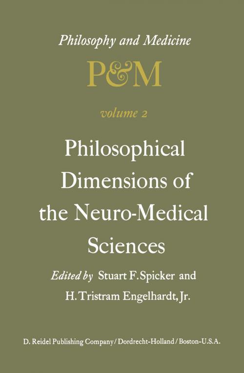 Cover of the book Philosophical Dimensions of the Neuro-Medical Sciences by , Springer Netherlands
