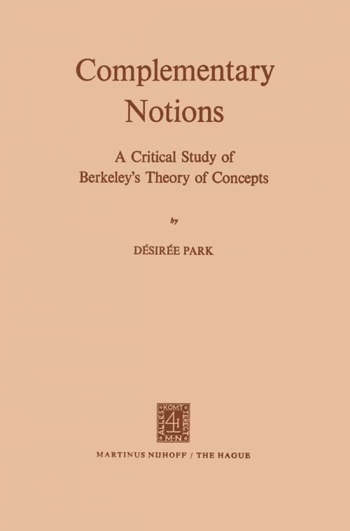 Cover of the book Complementary Notions by D.V. Parke, Springer Netherlands