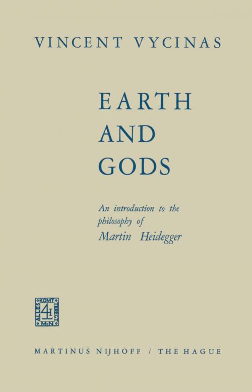 Cover of the book Earth and Gods by V. Vycinas, Springer Netherlands