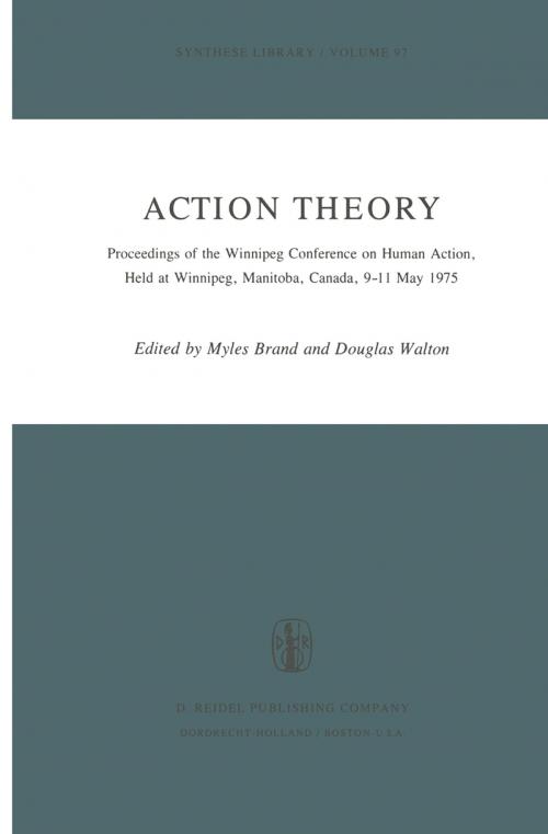 Cover of the book Action Theory by , Springer Netherlands