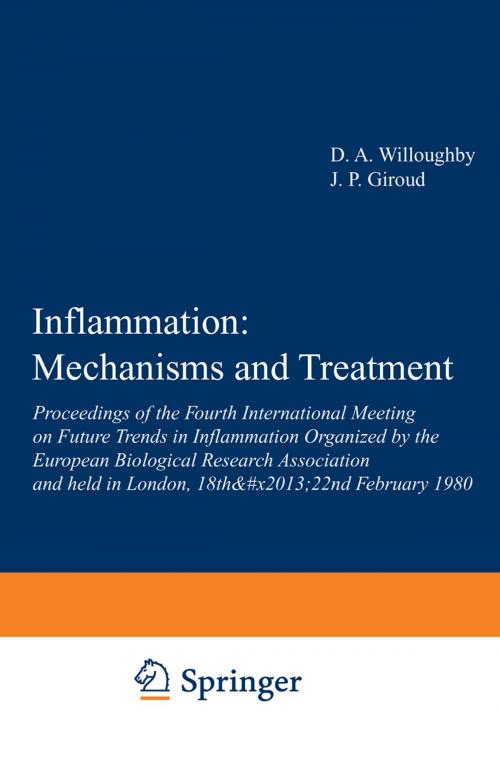Cover of the book Inflammation: Mechanisms and Treatment by , Springer Netherlands