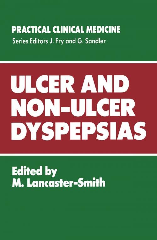 Cover of the book Ulcer and Non-Ulcer Dyspepsias by , Springer Netherlands