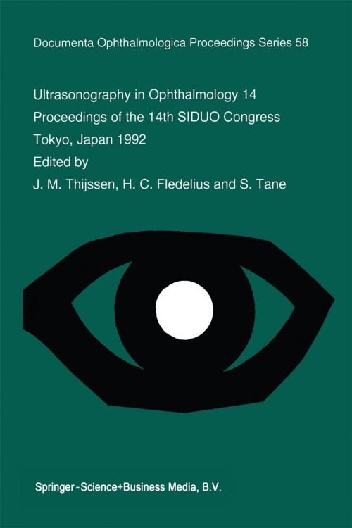 Cover of the book Ultrasonography in Ophthalmology 14 by , Springer Netherlands