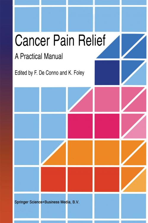 Cover of the book Cancer Pain Relief by , Springer Netherlands
