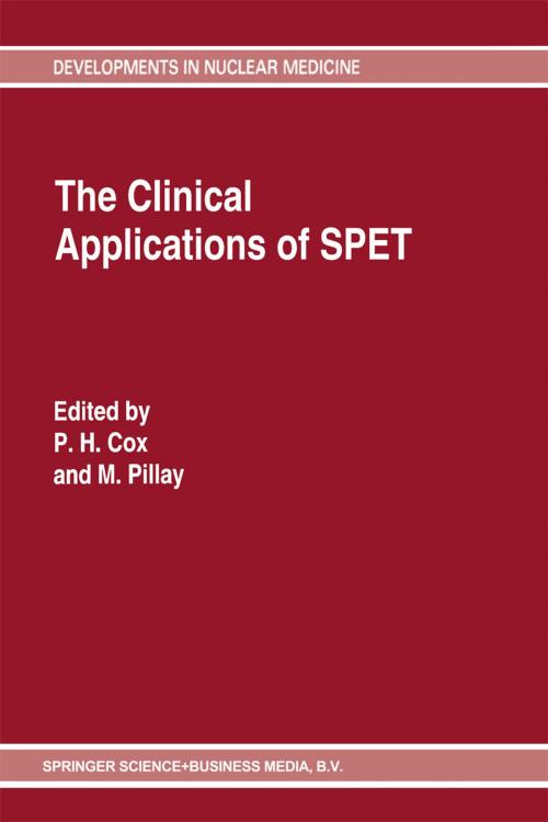 Cover of the book The Clinical Applications of SPET by , Springer Netherlands