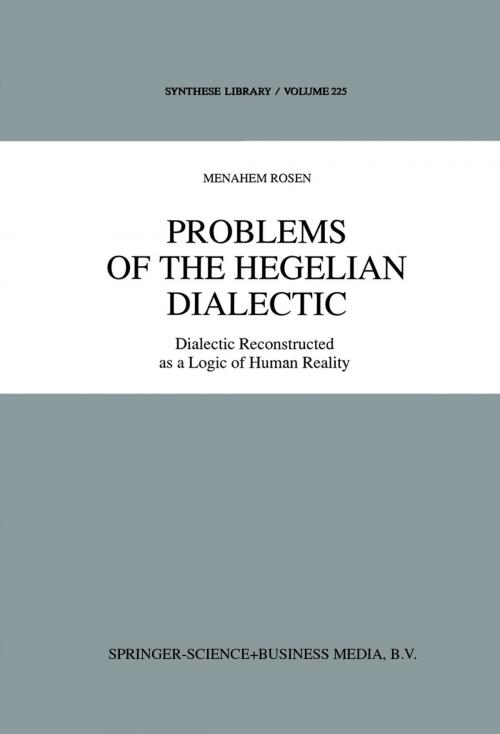 Cover of the book Problems of the Hegelian Dialectic by M. Rosen, Springer Netherlands