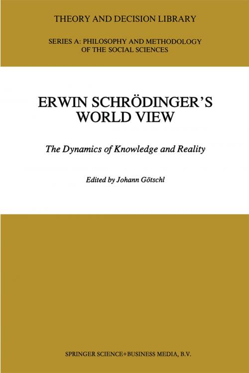 Cover of the book Erwin Schrödinger’s World View by , Springer Netherlands