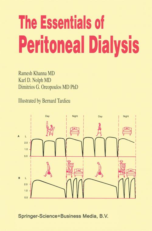 Cover of the book The Essentials of Peritoneal Dialysis by R. Khanna, K.D. Nolph, Dimitrios G. Oreopoulos, Springer Netherlands