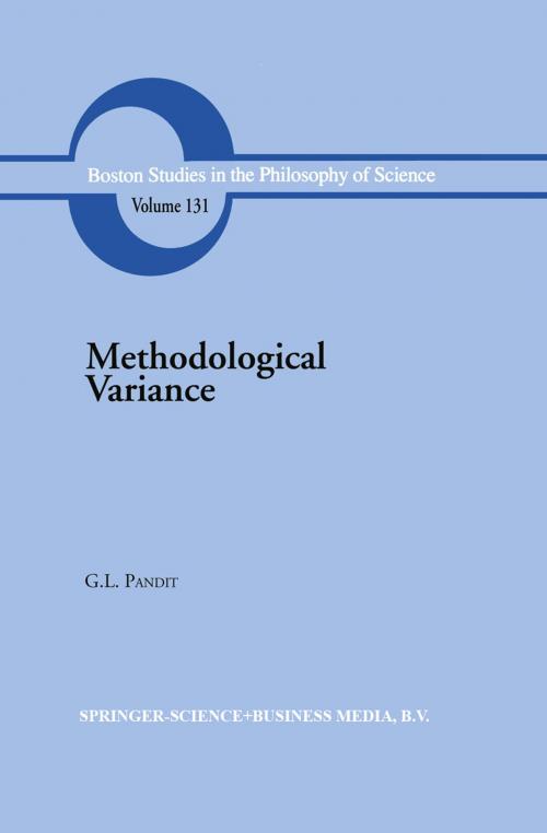 Cover of the book Methodological Variance by G.L. Pandit, Springer Netherlands