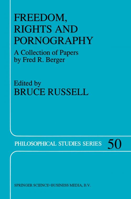 Cover of the book Freedom, Rights And Pornography by , Springer Netherlands