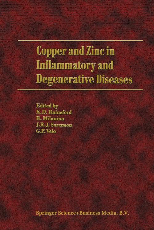 Cover of the book Copper and Zinc in Inflammatory and Degenerative Diseases by , Springer Netherlands