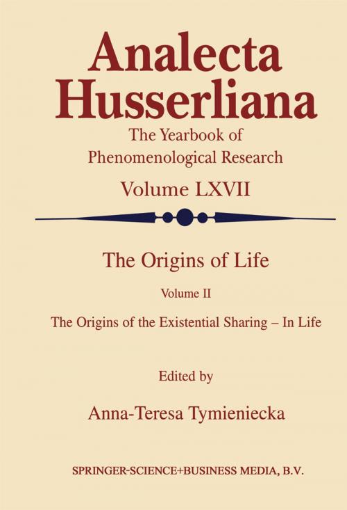 Cover of the book The Origins of Life by , Springer Netherlands