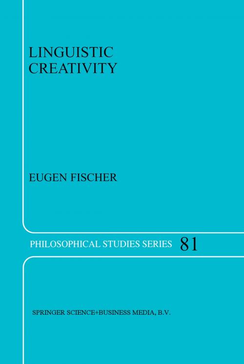 Cover of the book Linguistic Creativity by E. Fischer, Springer Netherlands