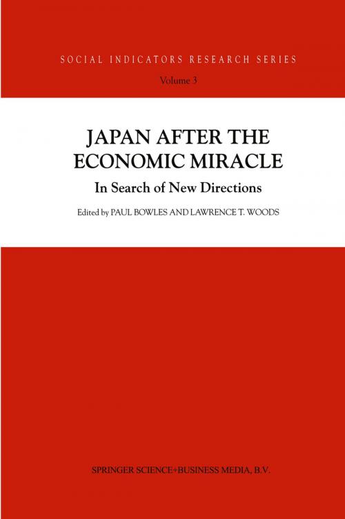 Cover of the book Japan after the Economic Miracle by , Springer Netherlands