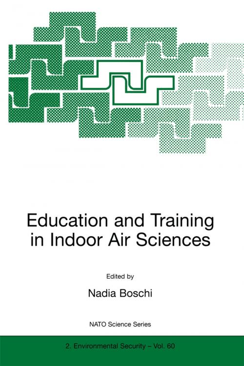 Cover of the book Education and Training in Indoor Air Sciences by , Springer Netherlands