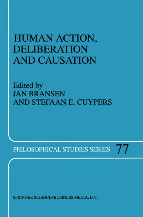 Cover of the book Human Action, Deliberation and Causation by , Springer Netherlands