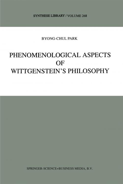 Cover of the book Phenomenological Aspects of Wittgenstein’s Philosophy by B.-C. Park, Springer Netherlands