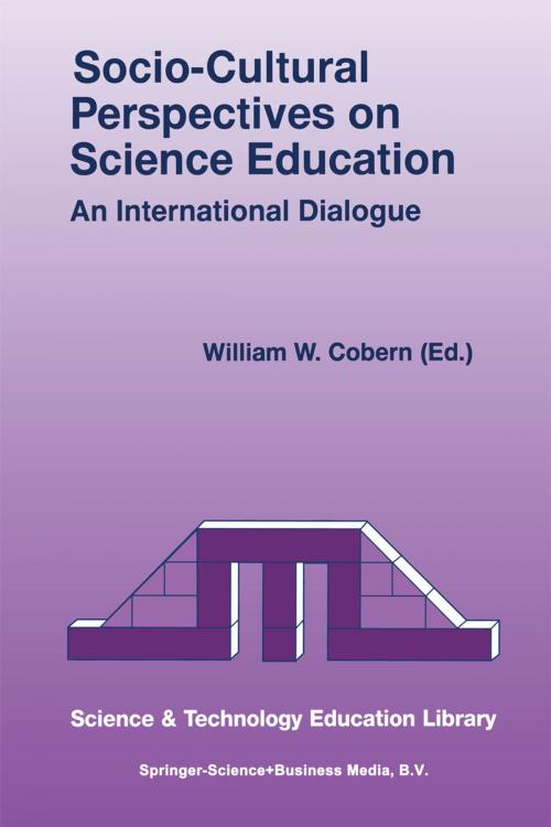 Cover of the book Socio-Cultural Perspectives on Science Education by , Springer Netherlands
