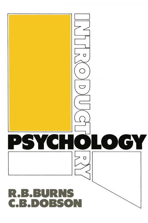 Cover of the book Introductory Psychology by R.B. Burns, C.B. Dobson, Springer Netherlands