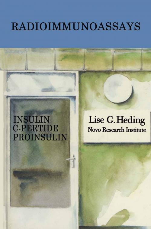 Cover of the book Radioimmunoassays for Insulin, C-Peptide and Proinsulin by L. Heding, Springer Netherlands