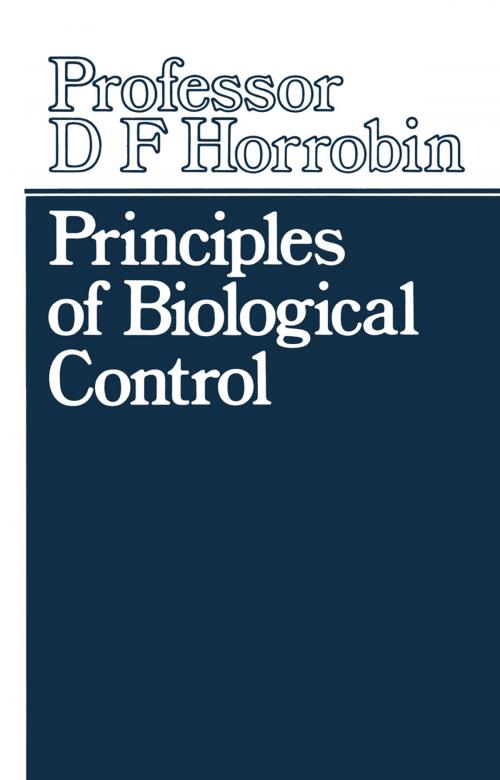 Cover of the book Principles of Biological Control by D.F. Horrobin, Springer Netherlands