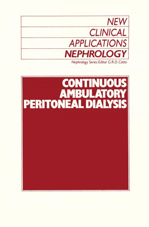 Cover of the book Continuous Ambulatory Peritoneal Dialysis by , Springer Netherlands